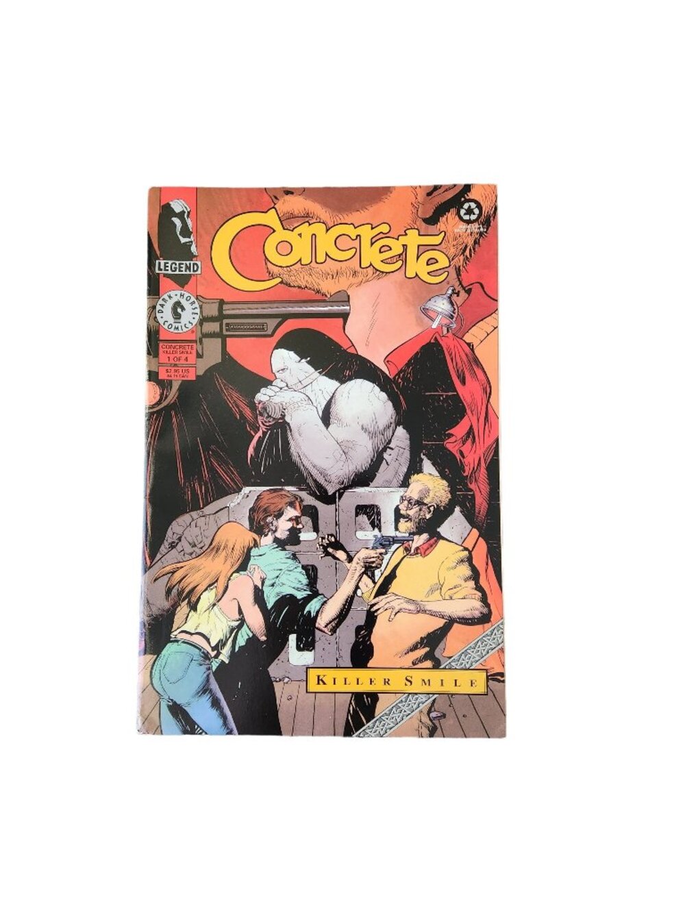 Dark Horse Concrete #1 1994 Comic Book Collector Bagged Boarded